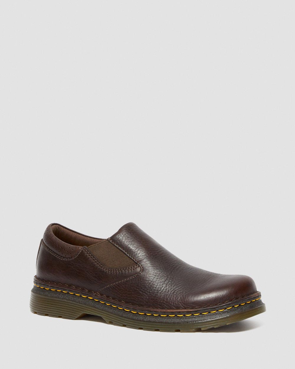 Dr Martens Orson Kožené Slip On Panske ( Tmavo Hnede ) SK 517-TBXFWC